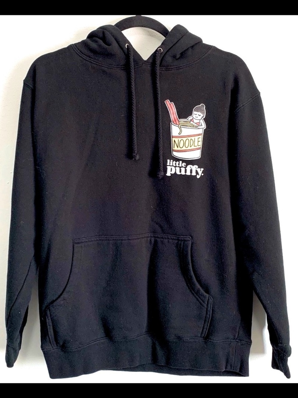 Michelle Choi “Little Puffy” Noodle Cup Graphic Hoodie